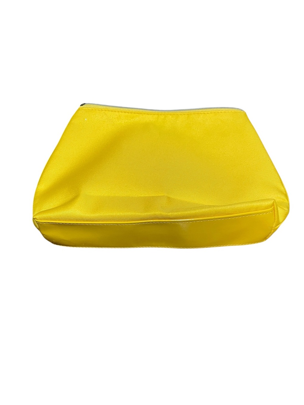 Sunshine Yellow Zip Cosmetic Pouch for Women Lancôme